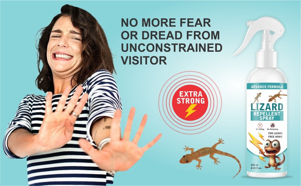 Lizard Repellent for Home Spray Pest Control 250ML (Pack of 2)